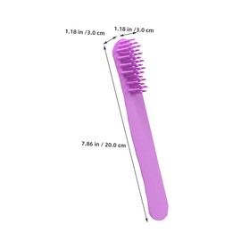 SAFIGLE Detangle Wet Hair Ease 2 Wide Tooth Combs Dandruff Comb Compact Slap Bracelet Design Perfect for Travel