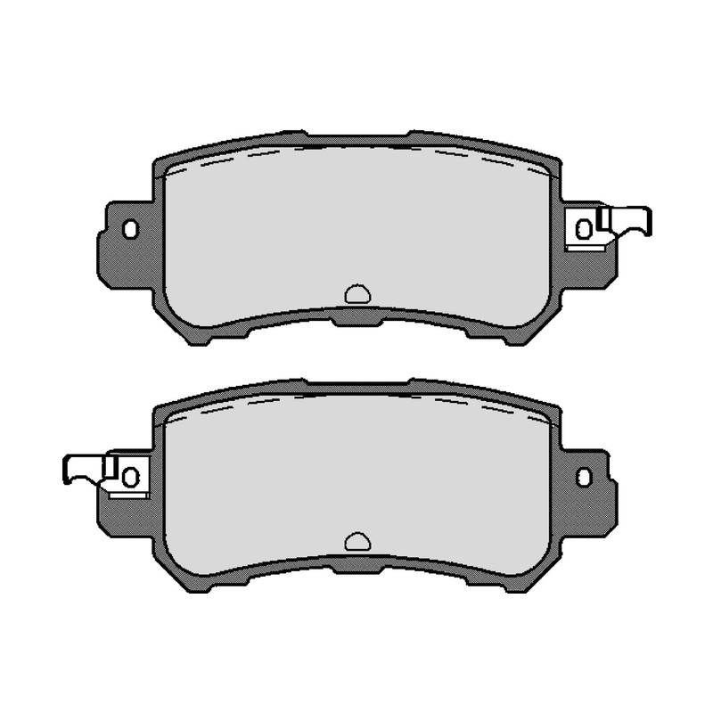 LPR 05P1756 Pads for
