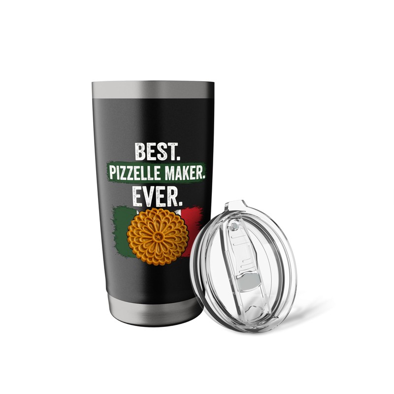 Best. Pizzelle Maker. Ever. Pizzelle Stainless Steel Insulated Tumbler
