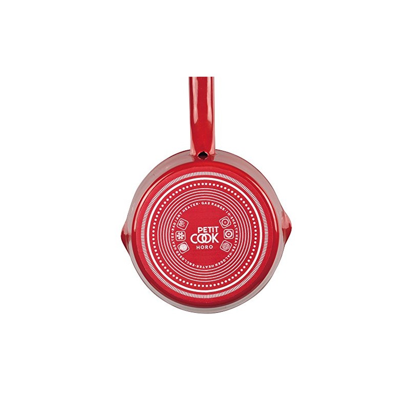 Pearl Metal Petite Cook Enamel Milk Pan, 5.9 inches (15