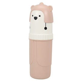minkissy Toothbrushes Travel Case: Bear Travel Toothbrushes Cup Holder Portable Toothpastes Storage Travel Toothbrushes Holder Toothbrushes Travel Container for Camping Business