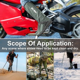 POWNEW Waterproof Shoe Covers Rain Boot Cover for Men and Women