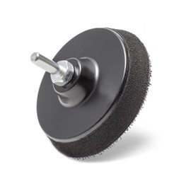 Glass Polish 3 inch (75mm) Hook & Loop Backing Pad for Drill with Universal Drill Attachment - GP12003