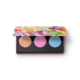 KIKO Milano Candy Crush™ Ultra Shimmer Eyeshadow Trio, Palette With 3 Eyeshadows With Ultra-Shiny Finishes