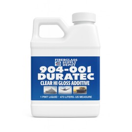 Fiberglass Supply Depot 904-001 Duratec Clear Hi-Gloss Additive for Gelcoat (Pint)