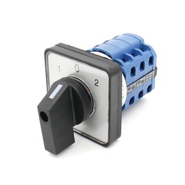 Baomain 660V 20A On-Off-On 3 Positions 12 Terminals Changeover Control Rotary Cam Switch SZW26-20/D303.3