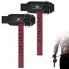 Weight Lifting Straps with D Rings for Gym Cable, Non-Slip