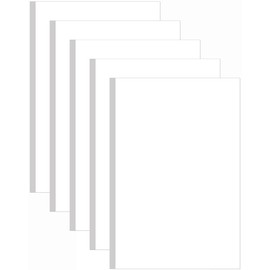 (5-Pack) 11" x 17" Blank Print Paper, 225Sheets/450Pages Blank Loose-Leaf Paper, DIY Template Printing in Office, 100gsm Blank Paper
