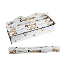 STAMFORD INC. 37512 Confidence Incense Sticks, 20 Sticks x 6 Packs
