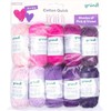 Gründl Wool Cotton Quick Mini Shades of Pink and Violet
