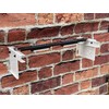 KENUCO 19 Inch Vertical Ends Wall Mount Rack Wall Mountable