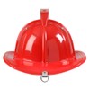Jr. Fire Fighter Red Helmet w/Lights & Siren Costume Hat