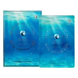 Raphael Premium Blue Pearl Aqua Renewal Mask Pack 30ml 10 Sheets / 라파엘 프리미엄 블루펄 아쿠아 리뉴얼 마스크팩 30ml 10매