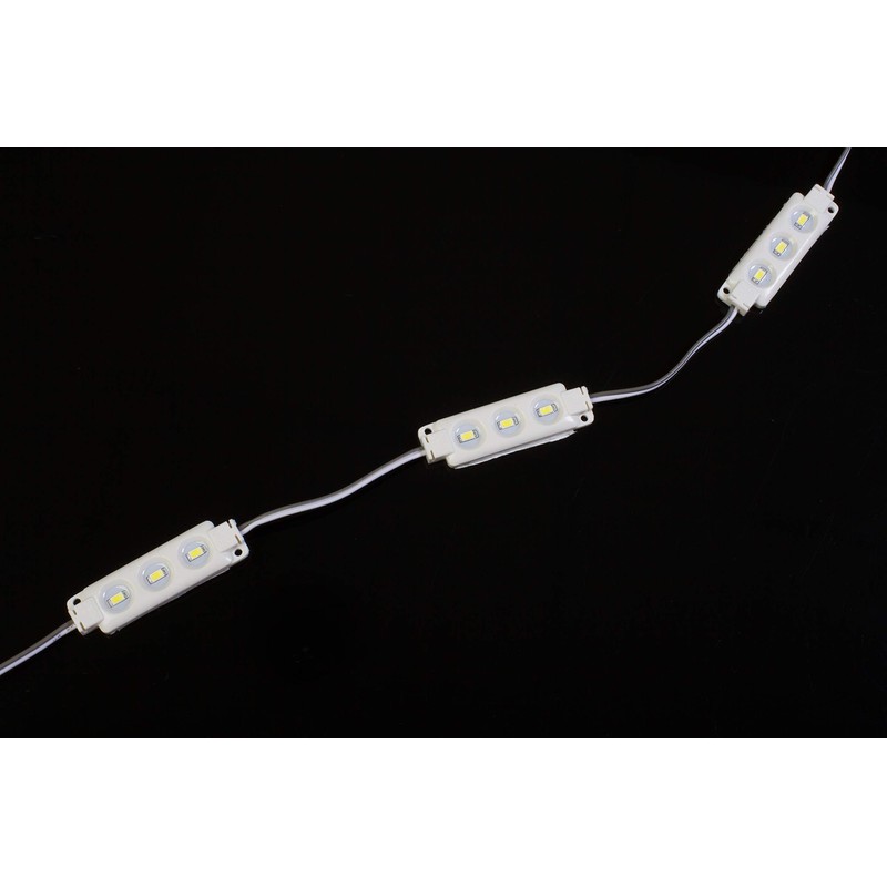 Storefront LED Light, 20ft Blue Windows Border Light for Retail