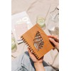 Conch Shell Wood Journal [Notebook, Sketchbook, Spiral Bound, Blank Pages,