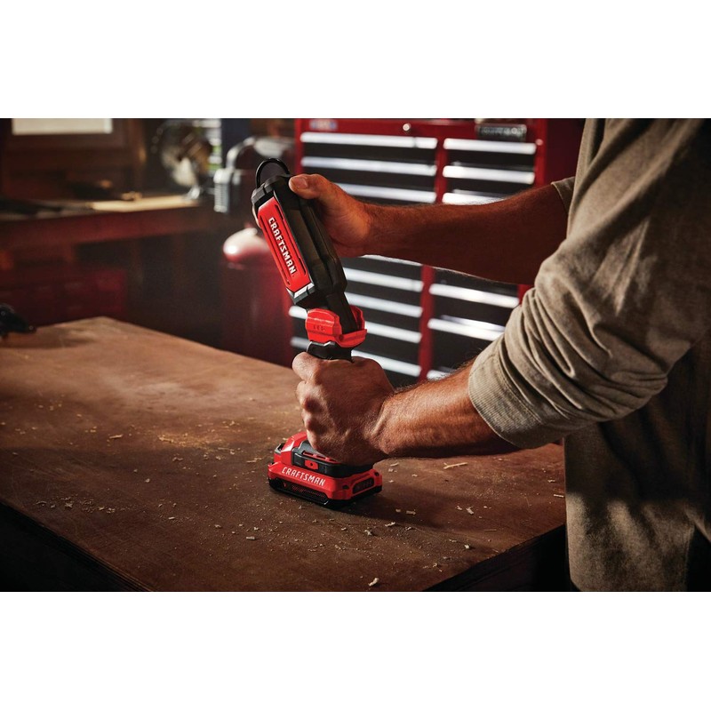 CRAFTSMAN V20* LED Work Light, Handheld, Tool Only (CMCL050B)