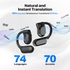 AI Translation Earbuds Real Time, 144 Language Translator Earbuds for