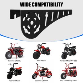 YOXUFA Mini Bike Chain Guard Clutch Cover Replacement for Predator 212 196cc 224cc Coleman CT200U Baja Warrior MB200 Doodlebug DB30 CT100U Motovox Mbx10 79cc Engine Parts