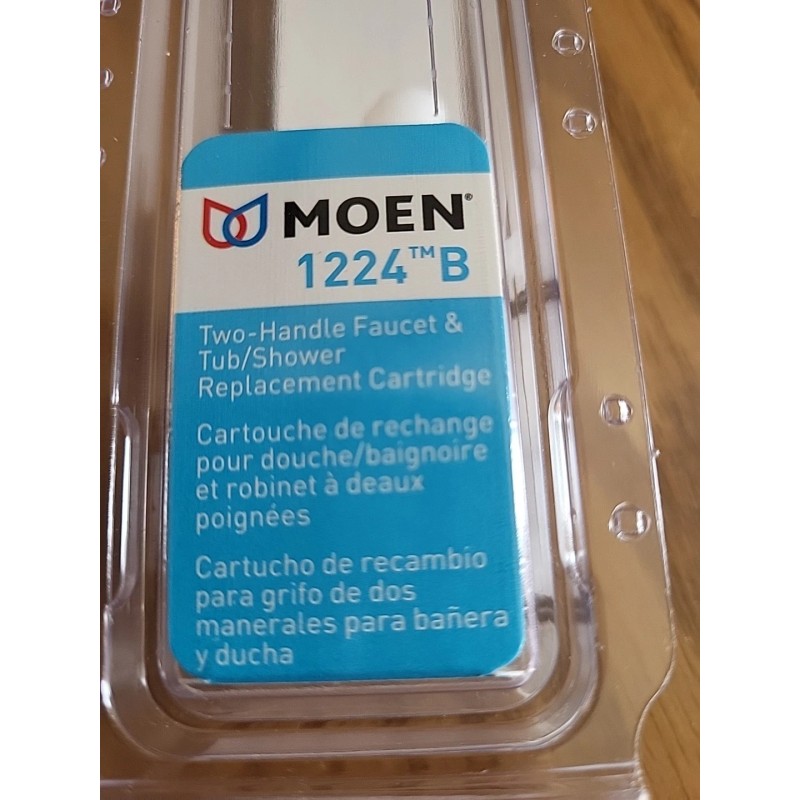 Moen Two Handle Faucet & Tub/Shower Replacement Cartridge. 1224B.