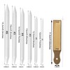 6Pcs Drawing Stumps,Blending Stumps and Tortillions Set, Art Blending Pencils