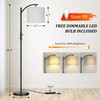 ROTTOGOON Dimmable Floor Lamp, Arc Floor Lamps for Living Room,