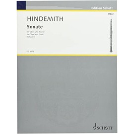 Sonata: for oboe and piano. oboe and piano.