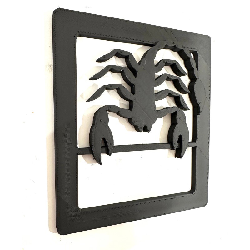 Scorpion in 3d for Jeep JK/JKU/JL Rear Tail Light Covers