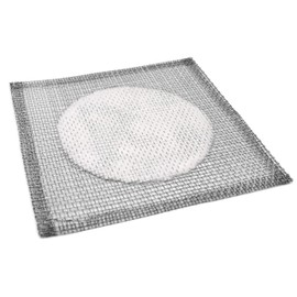 EISCO 10PK Iron Wire Gauze Squares, 6x6" - 4" Ceramic Center - 100% Free of Harmful Chemicals, Asbestos Free