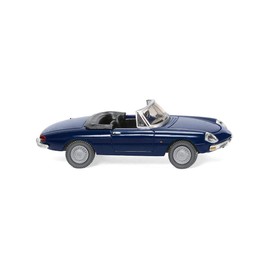 Wiking 020603 Alfa Spider Dark Blue - Gauge H0 1:87 Not a Toy Miniature Model/Collector's Item
