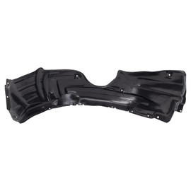 TRQ TRQ Front Right Inner Fender Liner Black Passenger Side Compatible with 2011-2012 Toyota Avalon TO1249161