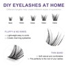 KISSXIAOYA Cluster Eyelash Extension, Lashes, Eyelash Curler, Eyelash Seal, Tweezers,