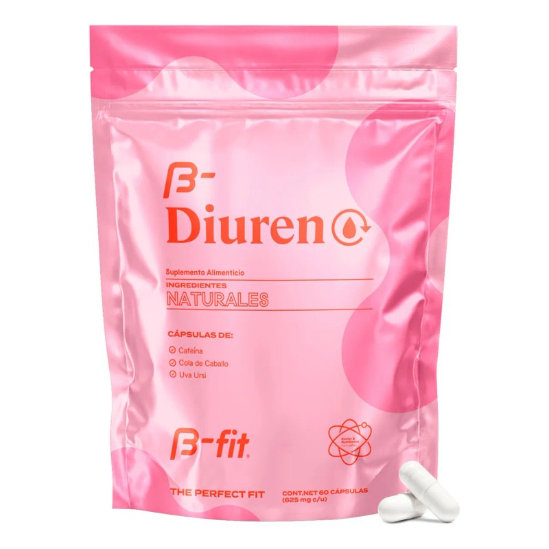 B-FIT | Diurético 100% Natural - 60 Cápsulas | Extractos