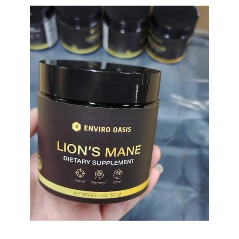 Enviro Oasis Lions Mane Mushroom Extract Powder - Nootropic Supplement