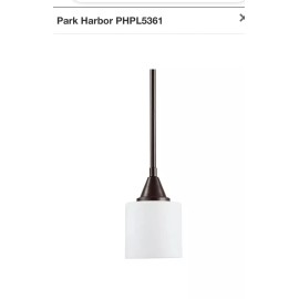 Park Harbor PHPL53610RB- Oil Rubbed Bronze Pendant New