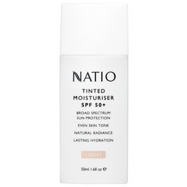 Natio Tinted Moisturiser SPF 50+ - Light 50ml