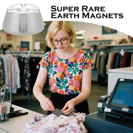 20000GS Golf Detacher EAS Tag Magnet,Strong Magnet Security Tag Remover,Security Tag Remover,Silvery Securitys Tag Detacher Removers Magnets,Clothes Tag Remover for RF8.2Mhz EAS Tags