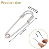10pcs Large Safety Pins, Safety Pins,Heavy Duty Blanket Pins,Bulk Steel