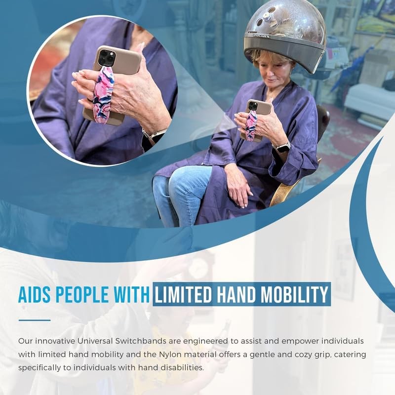 Reversible Phone Strap | Comfortable Cell Phone Finger Holder &