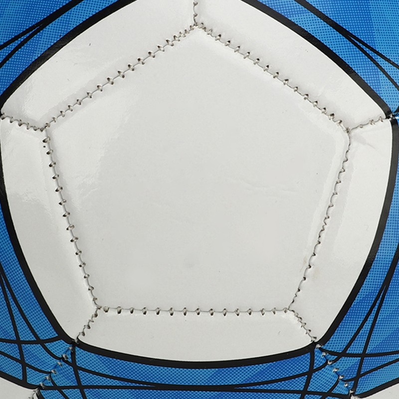 Soccer Ball Blue and White Color Thicked Size 5 Children
