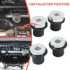 4PCS Steering Rack and Pinion Mount Bushing Compatible with 2000-2012