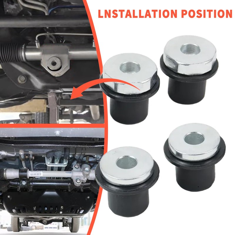 4PCS Steering Rack and Pinion Mount Bushing Compatible with 2000-2012