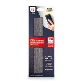 3 Pieces 70 225mm Hook and Loop Abrasive for Gerlon Dust-free Sanding, 180 Grit (Fine)