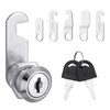 Letterbox Lock 20 mm Comes with 5 Different Lock Plates