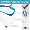 POOLWHALE Pool Net - Professional 20" Swimming Pool Leaf Skimmer