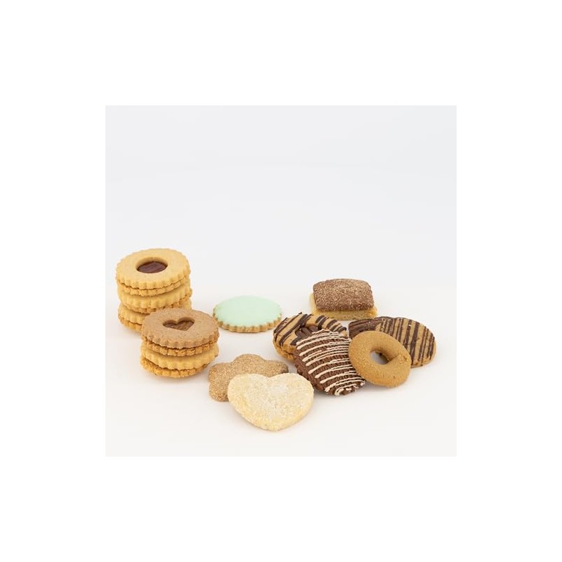 Karibari Surtido Tradicional, Caja de Galletas Surtidas, Varios Sabores, 1kg,