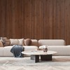 2-Pack Natural Bamboo Wall Panel, 96’’x48’', Coffee