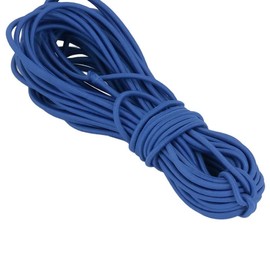 30M Round Elastic Cord Royal Blue 2.5MM Elastic Bungee Rope Stretchy Cord Elastic String for Backpack Tent Poles Sewing DIY Craft Making