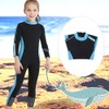 2.5mm Children Diving Wetsuit Kid Swimsuit for Snorkeling Drifting Swimmingblack