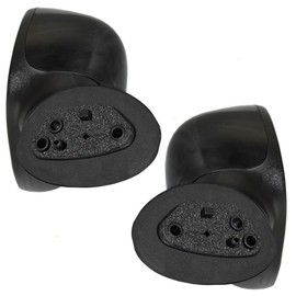 Pair Set Power Side View Mirrors Heated Type 1 Replacement for 12-17 Fiat 500 68087589AC 68103784AA