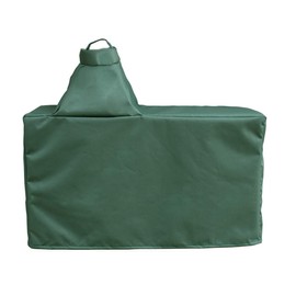 Mini Lustrous Cover for Large Ceramic Egg-type Kamado, Waterproof Fabric, 60'Lx27'Wx31'H, Green